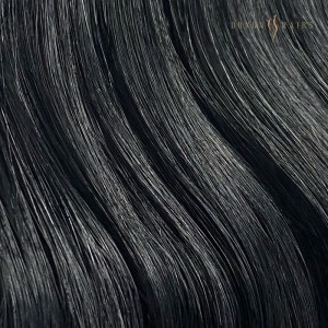 Straight 22 inch Fusion I tip Hair Extension Supplier #1 Jet Black 100% Human Remy Hair With Bulk Stock