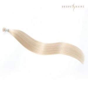 #1001 I-Pearl Blonde Platinum White Blonde Western European Genius Wefts – Izandiso Ezigcwele Zezinwele Ze-Cuticle Virgin