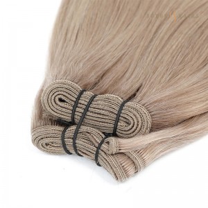 Factory-Direct Dark Ash Blonde Weft Hair – Lengths from 8-30 Inches