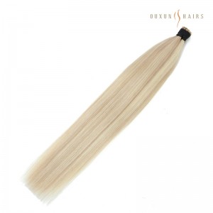 Ouxun Hair Cold Fusion Keratin Bonds Brazilian Virgin Human Hair I tip Hair Extensions-The Hair Extensions Company