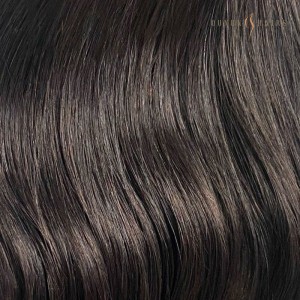 Virgin European Remy Hair Genius Weft Hand-Tied Hair Extensions Natural Black Color