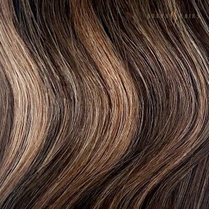 China Manufacturer Dark Brown & Dirty Blonde Mix Virgin Remy Human Hair Weave Cuztomizable Styles & Lengths