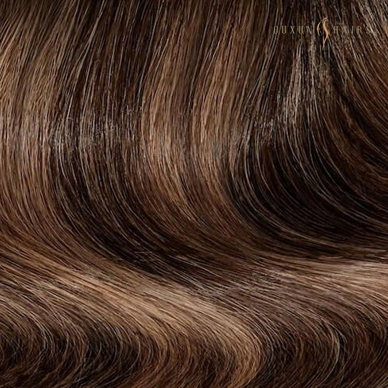 # 2c10 Mechas de chocolate y caramelo Genius Weft (8)