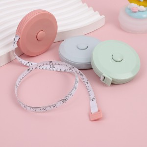 Double-scale Flexible Ruler Multifunctional Anthropometric Tool 2 Pack Soft Automatic Retractable Tape Measure 60inch/150cm Body Waist,Tailor Sewing Craft, Cloth Fabric Measurement Digital Tape,Mini Collectible Pocket Kids Measuring Tape Tool(Green Pink)