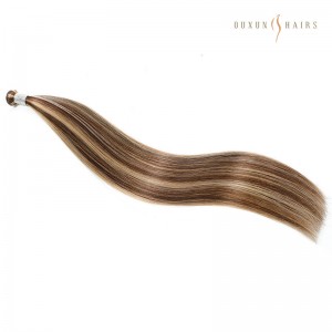 New Design Genius Russian European New Flex Weft Hair Seamless Can Be Cut Virgin Hand Tied Weft Hair Genius Weft Extension