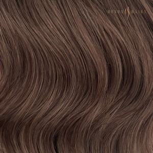 Wholesaler Supplier #8 ASH BROWN Virgin  Sew In Human Hair Flat Track Weft Weave with Stitching Lines