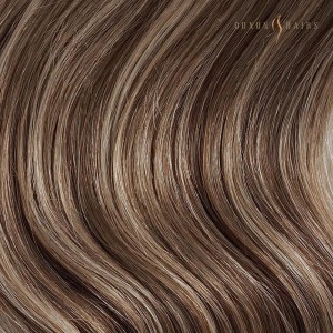 Highlight Brown with Blonde Ash Brown & Sandy Blonde Sew-in Machine Weft Hair Extensions