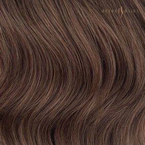 Thin Genius Weft Hair Extensions European Virgin Human Hair 8A ASH BROWN