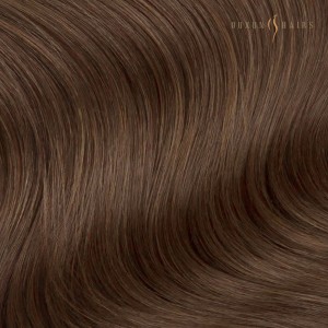 Chestnut Brown 28 inch Human Hair Clip In Extensions Volumizer-Extension Hair Supply Straight 8PCS/7PCS Full Head 150G