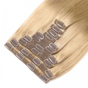 22 inch Remy Virgin Hair Dropship Vendors Invisible Sandy Blonde