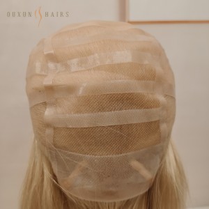 OXMW02 ٻارن جي وگ |ٻارن جي طبي وار وار نقصان وگ ڊانسرز لاء سلڪون ميڊيڪل وگ ڪينسر Cranial Hair Prosthesis لاء |Cranial Prosthesis Wigs Full 100% hand-tied Wigs-European Hair Wig Manufac...