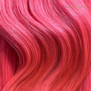 Top 10 Hair Extension brands Micro Link Pre-Bonded Hair Extensions in 24 inches, Human Hair with Hot Pink I Tip Micro Beads for a vibrant touch