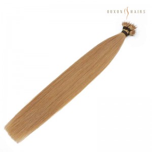 Nano Tip Hair Extensions Honey Blonde #18 Super 100g 22inch La'au La'au La'au Fa'apena Fa'aopoopo Fa'aopoopo-Fashion Source Hair Extensions Si'iloa