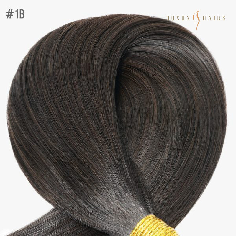 Ib kauj ruam Weft Hair Extensions (2)