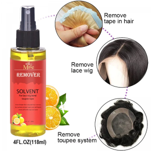 5Pcs/Lot Lace Wig Glue Remover Spray Quick Removel 118ML Adhesive Remover For Lace Wigs&Toupees For Strong Double Sided Tape Hair Solvent Tape Hair Extension Remover