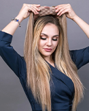 ساناقسىز Wig تەسىر قىلغۇچىلار چوقۇنغان چاچ سۈپىتىگە شاھىت (4)