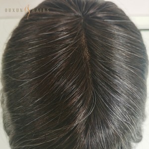 OXCM07 Best Custom Hair Systems | Custom Hair Pieces | Custom Hair Replacement Systems 12inch Super Long Hair Swiss Lace Top Men Toupee Hair Pieces Polyskin Back and Side Hollywood Base Lace Front-Mens Hair Pieces Suppliers