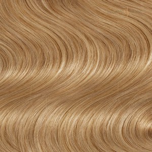 #27 Bronzed Blonde Brazilian Coloured Flex Tip Nano Ring Hair Extensions 28inch Long Hair Full Head Double Drawn Remy Human Hair- 100 Strands-Human Hair for Weaving Wholesale