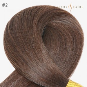 Pu Pull Through Seamless Invisible Skin Weft Extension with Genius Holes 100% Virgin Human Hair Double Drawn Extensions Weft Hair-Human Hair Suppliers