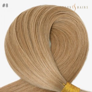 Pu Pull Through Seamless Invisible Skin Weft Extension with Genius Holes 100% Virgin Human Hair Double Drawn Extensions Weft Hair-Human Hair Suppliers