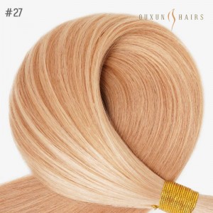 Pu Pull Through Seamless Invisible Skin Weft Extension with Genius Holes 100% Virgin Human Hair Double Drawn Extensions Weft Hair-Human Hair Suppliers