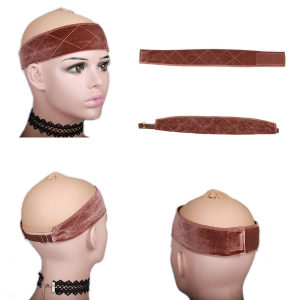 Non Slip Velvet Wig Grip Adjustable Velvet Headband for Women Lace Wig Grips Non-slip Wig Band Accessories Grip Scarf Headband Adjustable Hair Wigs Accessories Women Hair Holder