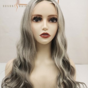 OXLW04HD Lace Frontal Wig 13×6 Lace Frontal Wig Human Hair Chinese Raw Virgin Unprocessed Remy Hair Custom Color Fast Ship HD Transparent Lace Closure Wig Light Blonde Body Wave-Wig Making Factory